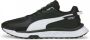 Puma Wild Rider Heren Schoenen Black Synthetisch Leer - Thumbnail 2