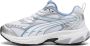 Puma Morphic sneakers wit lichtblauw zilver Mesh Meerkleurig 35.5 - Thumbnail 6