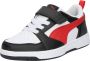 Puma Rebound v6 Low sneakers wit rood zwart Imitatieleer 31 - Thumbnail 6