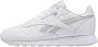 REEBOK CLASSICS Leather Junior Trainers Ftwr White Ftwr White Pure Grey 2 Kinderen - Thumbnail 3