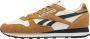 Reebok Classics Classic Leather sneakers ecru camel donkerblauw - Thumbnail 3