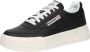 Reebok CLUB C MEGACOURT Zwart Wit Dames Sneakers Zwart Wit - Thumbnail 4