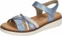 Remonte Sandalen sleehak zomerschoen sandalette met uitneembare zachte inlegzool - Thumbnail 3