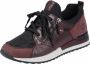 Remonte Sneaker met elastische instap Bordeaux Zwart - Thumbnail 4