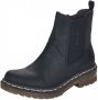 Rieker Chelsea-boots met logo-opschrift aan de stretchinzet - Thumbnail 3