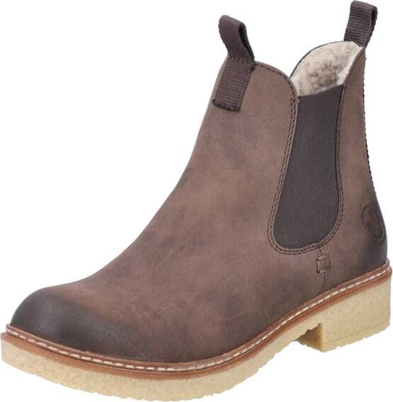 Rieker Winterlaarsjes chelseaboots used-look met binnenrits en stretchinzet