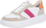 Rieker Witte Leren Sneakers met Glamoureuze Stenen Multicolor Dames - Thumbnail 5