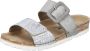 Rieker Slippers wedge heel summer shoe slippers with practical velcro strap - Thumbnail 2