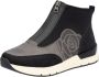 Rieker Slip-on sneakers instaplaarzen enkellaars high top sneaker in vegan uitvoering - Thumbnail 1