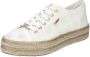 Rieker Zomerse Espadrille Veterschoen White Dames - Thumbnail 3