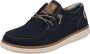 Rieker Comfortabele blauwe suède sneakers met extra veters Blue Heren - Thumbnail 4