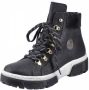 Rieker Casual veterschoenen Black Dames - Thumbnail 2