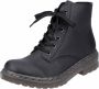 Rieker Hoge veterschoenen veterschoen blokhak met logo-embossing - Thumbnail 17