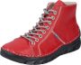 Rieker Hoge veterschoenen veterschoen high top sneaker veterschoen met contraststiksel - Thumbnail 3