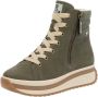 Rieker EVOLUTION Hoge veterschoenen plateaulaarsjes high top sneakers with two zippers - Thumbnail 3