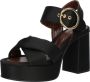 See by Chloé Plateau Sandalen Black Dames - Thumbnail 2