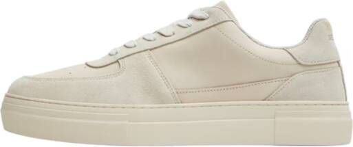 Selected Homme Sneakers van leer met vetersluiting model 'HARALD'