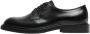 Selected Homme Zwarte leren veterschoenen Black Heren - Thumbnail 2