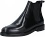 Shoe the Bear Leren Chelsea Boot Zwart Black Heren - Thumbnail 2