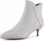 Shoe the Bear Elegante Leren Enkellaars met Ritssluiting White Dames - Thumbnail 2