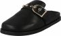 Shoe the Bear Studded leren instapmuil zwart Black Dames - Thumbnail 1