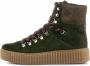 Shoe the Bear Agda boot suede Khaki Pony Groen Dames - Thumbnail 2