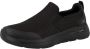 Skechers Go Walk Arch Fit-Togpath 216121-BBK Mannen Zwart Sneakers - Thumbnail 2