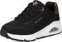 Skechers Uno Gen1 Kinder Sneakers 310545l-blk Kleur Zwart-wit - Thumbnail 2