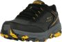 Skechers Go Run Trail Altitude 220112 BKYL Mannen Zwart Hardloopschoenen - Thumbnail 3