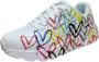 Skechers X JGoldcrown Uno Lite Sneaker Meisjes Wit multi Maat - Thumbnail 2