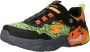 Skechers Dino Lights Sneakers zwart Synthetisch Heren - Thumbnail 3