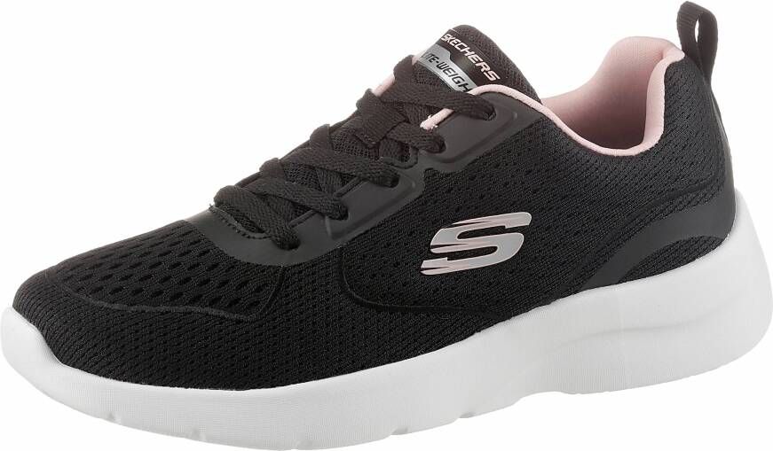 Skechers Dynamight 2.0 Hip Star dames sneakers Zwart