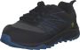 Skechers Lace-Up Athletic W Composite Fiber Toe Black Blue - Thumbnail 3