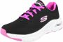 Skechers Sportschoenen Zwart Roze Arch Fit - Thumbnail 1