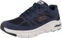 Skechers Arch Fit-Charge Back 232042-NVRD Mannen Marineblauw Trainingschoenen - Thumbnail 4