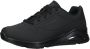 Skechers Work Relaxed Fit Uno Slipresistant Sutal sneaker Black Heren - Thumbnail 2