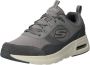 Skechers Grijze Leren Court Sneaker met AirCooled Memory Foam Gray Heren - Thumbnail 2