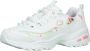 Skechers D'Lites-Blooming Fields 149794-WMLT Vrouwen Wit Sneakers - Thumbnail 3