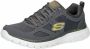 Skechers Burns-Agoura heren sneakers Grijs Extra comfort Memory Foam - Thumbnail 3