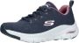 Skechers Stijlvolle Hammond Sneakers voor Dames Blauw Dames - Thumbnail 8