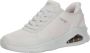 Skechers Tres-Air Uno Easy Steppers Dames Sneakers Gebroken wit - Thumbnail 3