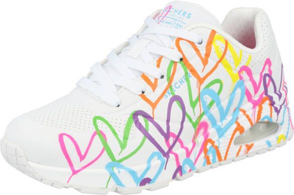 Skechers X JGoldcrown Uno Highlight Love Sneakers Dames Wit - Foto 4