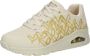 Skechers Sneakers UNO-GOLDEN HEART Vrijetijdsschoen veterschoen met gouden mylar borduursels - Thumbnail 7