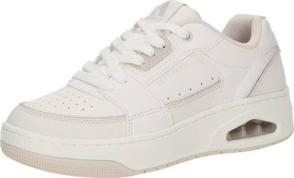 Skechers Uno Court Courted Style Dames Sneakers Wit