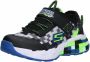 Skechers Mega-Craft Jongens Sneakers Black Blue Lime - Thumbnail 2