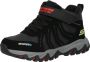 Skechers Rugged Ranger Storm Trail Jongens Sneakers Zwart Rood - Thumbnail 3