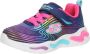 Skechers S Lights: Wavy Beams 302338N-NVMT voor meisje Marineblauw Sneakers Sportschoenen - Thumbnail 2