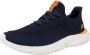 Skechers Arch Fit Orvan Percer Heren Sneakers Donkerblauw - Thumbnail 2