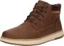 Skechers Garlan Veterschoenen bruin Synthetisch - Thumbnail 6