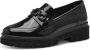 S.Oliver Elegante Zwarte Gesloten Loafers Black Dames - Thumbnail 2